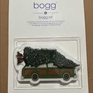 Bogg Bits Bogg‎ bag accessories Christmas tree wagon holiday green retro